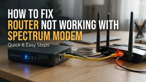 How to Fix Router Not Working With Spectrum Modem
