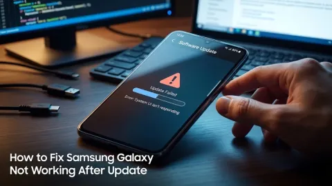 How to Fix Samsung Galaxy Not Working After Update