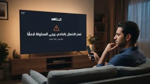 حل مشكلة تطبيق شاهد على التلفزيون بخطوات عملية