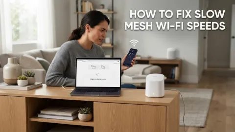 How to Fix Slow Mesh Wi-Fi Speeds