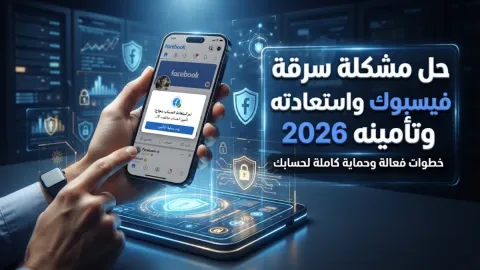 حل مشكلة سرقة حساب فيسبوك واستعادته وتأمينه 2026