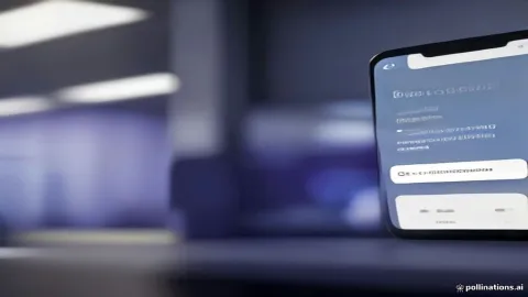 هاتف ذكي يعرض شاشة تسجيل دخول مؤمنة بخطوات التحقق بخطوتين