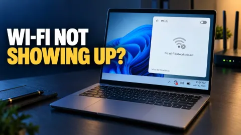 How to Fix Wi-Fi Not Showing Up on Your Computer