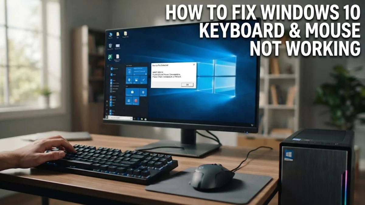 How to Fix Windows 10 Keyboard and Mouse Not Working