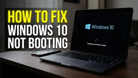 How to Fix Windows 10 Not Booting