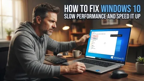 How to Fix Windows 10 Slow Performance and Speed It Up