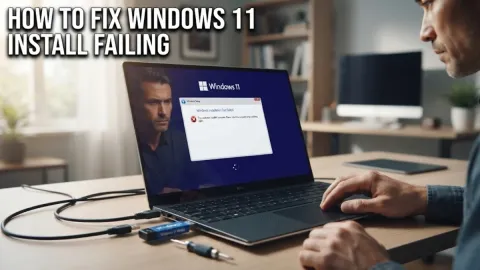 How to Fix Windows 11 Install Failing