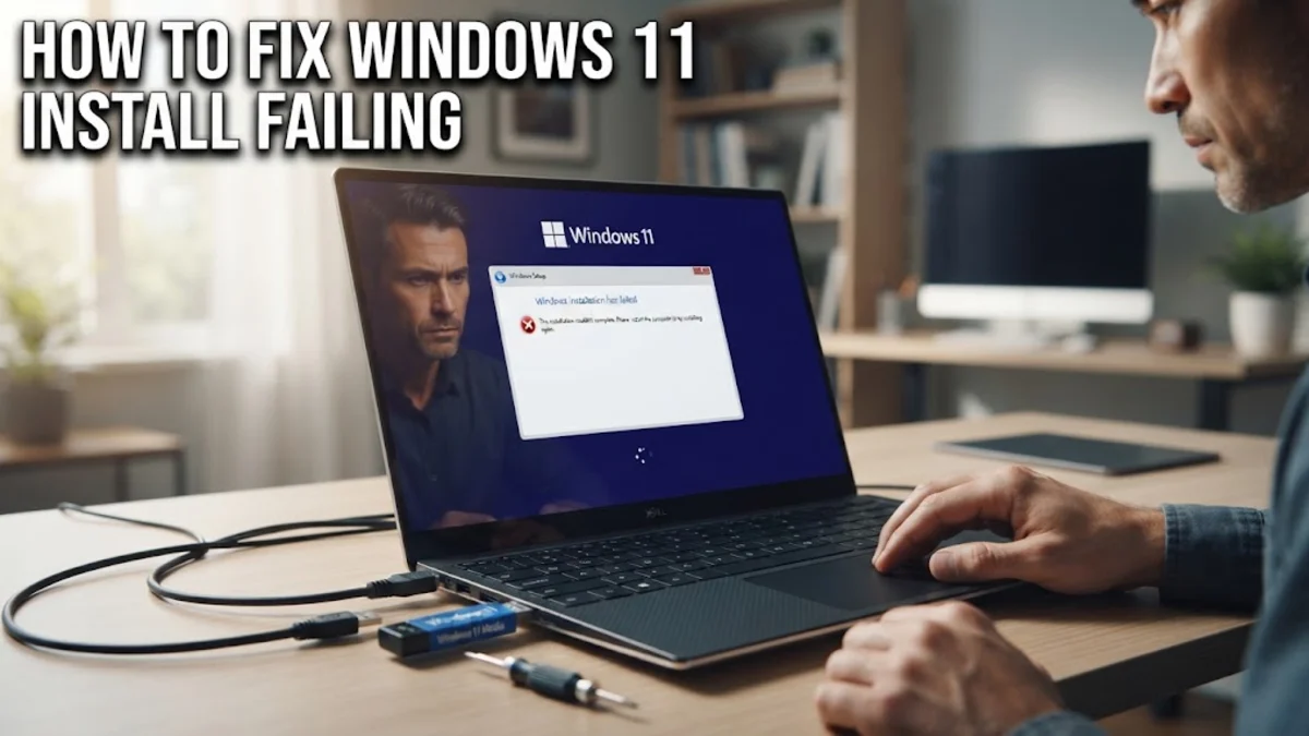 How to Fix Windows 11 Install Failing