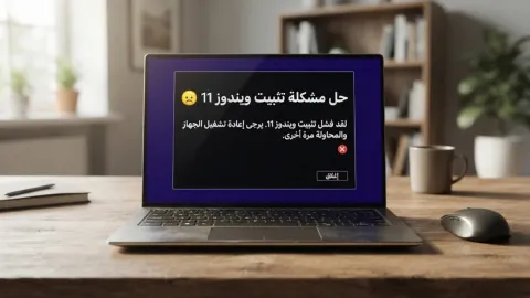 حل مشكلة windows 11 installation has failed