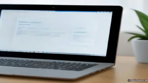 Laptop displaying Windows update settings