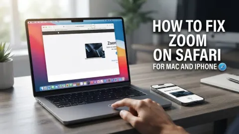 How to Fix Zoom on Safari for Mac and iPhone