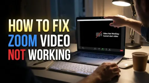 How to Fix Zoom Video Not Working