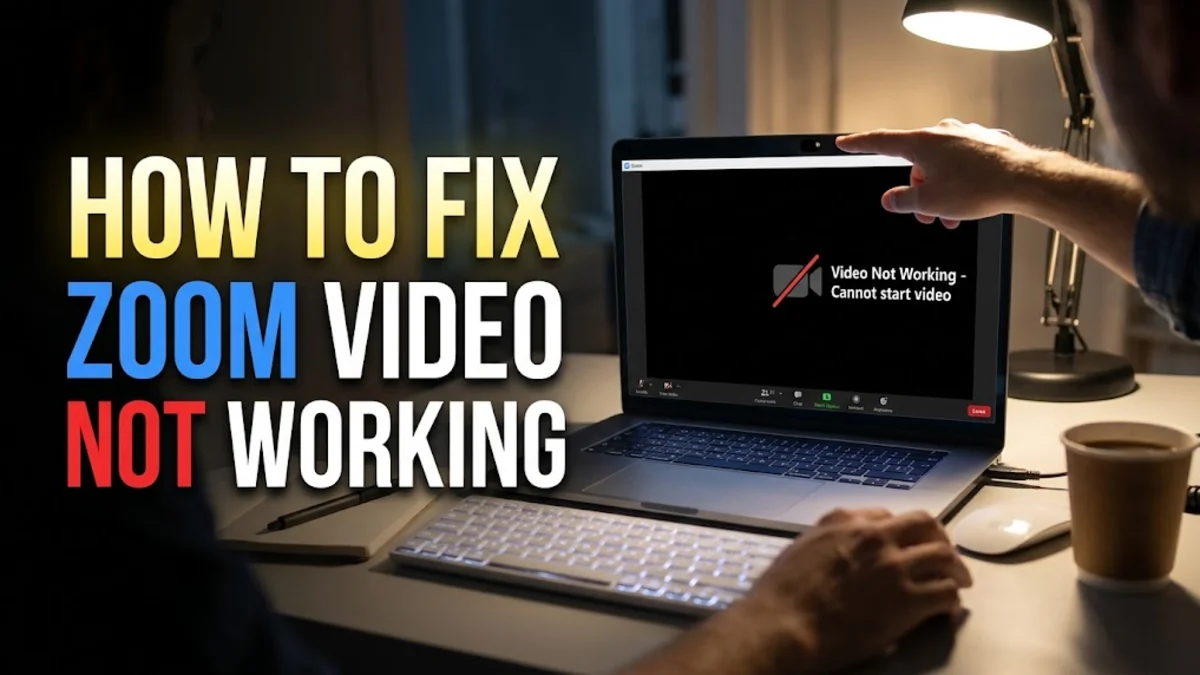 How to Fix Zoom Video Not Working
