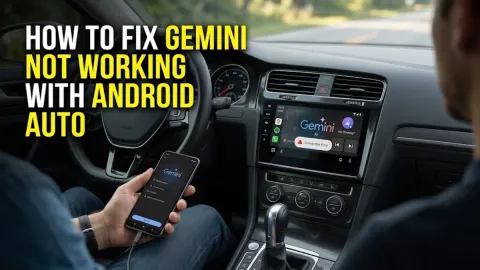 How to Fix Gemini Not Working with Android Auto