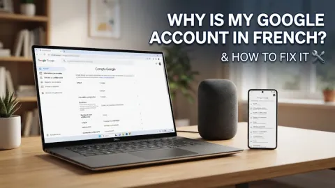 Why Is My Google Account in French and How to Fix It