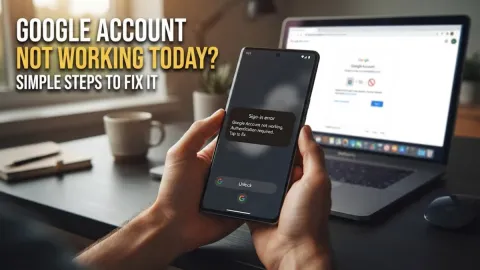 Google Account Not Working Today? How to Fix It