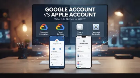 Google Account vs Apple Account: Which Is Better in 2026?