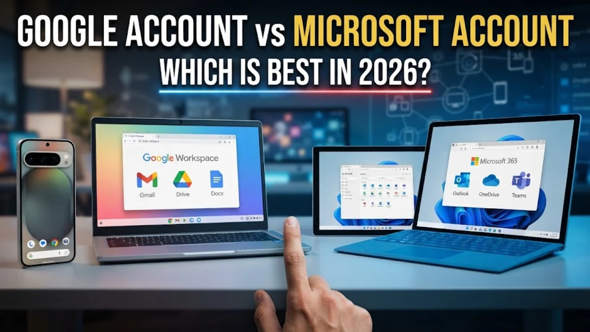 Google Account vs Microsoft Account: Which Is Best in 2026?