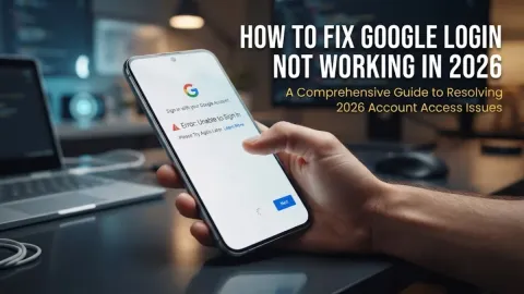 How to Fix Google Login Not Working in 2026