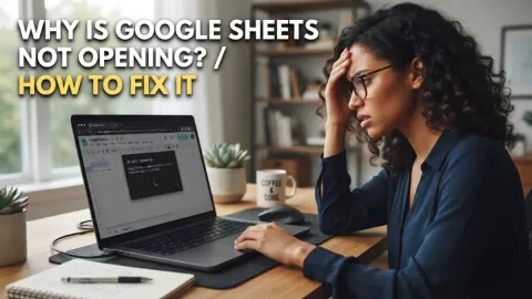 Why Is Google Sheets Not Opening? How to Fix It