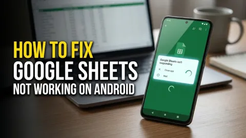 How to Fix Google Sheets Not Working on Android