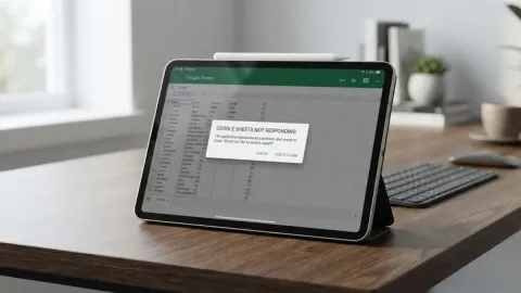 How to Fix Google Sheets Not Working on iPad