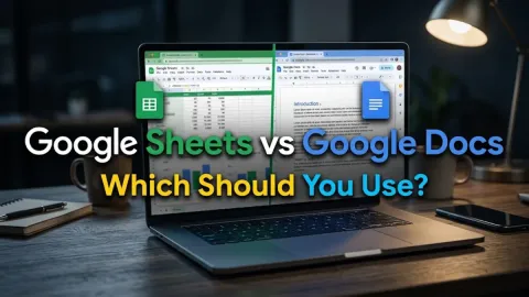 Google Sheets vs Google Docs: Which Should You Use?