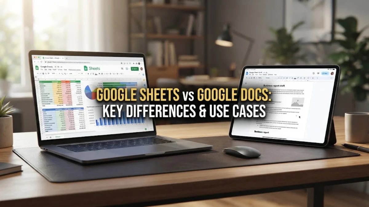Google Sheets vs Google Docs: Key Differences and Use Cases