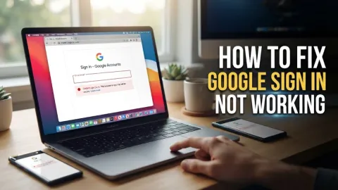How to Fix Google Sign In Not Working