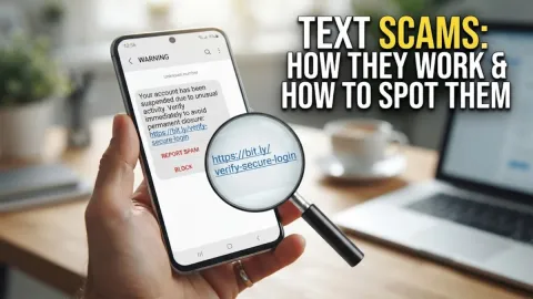 How Do Text Scams Work and How to Spot Them