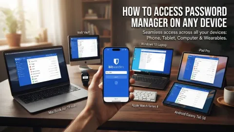 How to Access Password Manager on Any Device