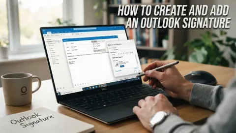 How to Create and Add an Outlook Signature