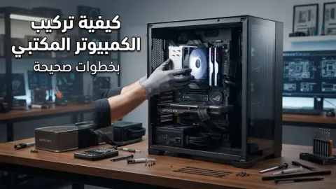 كيفية تركيب الكمبيوتر المكتبي بخطوات صحيحة