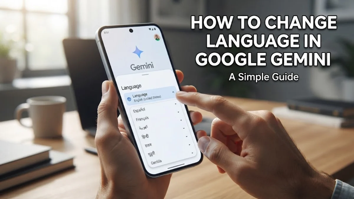 How to Change Language in Google Gemini