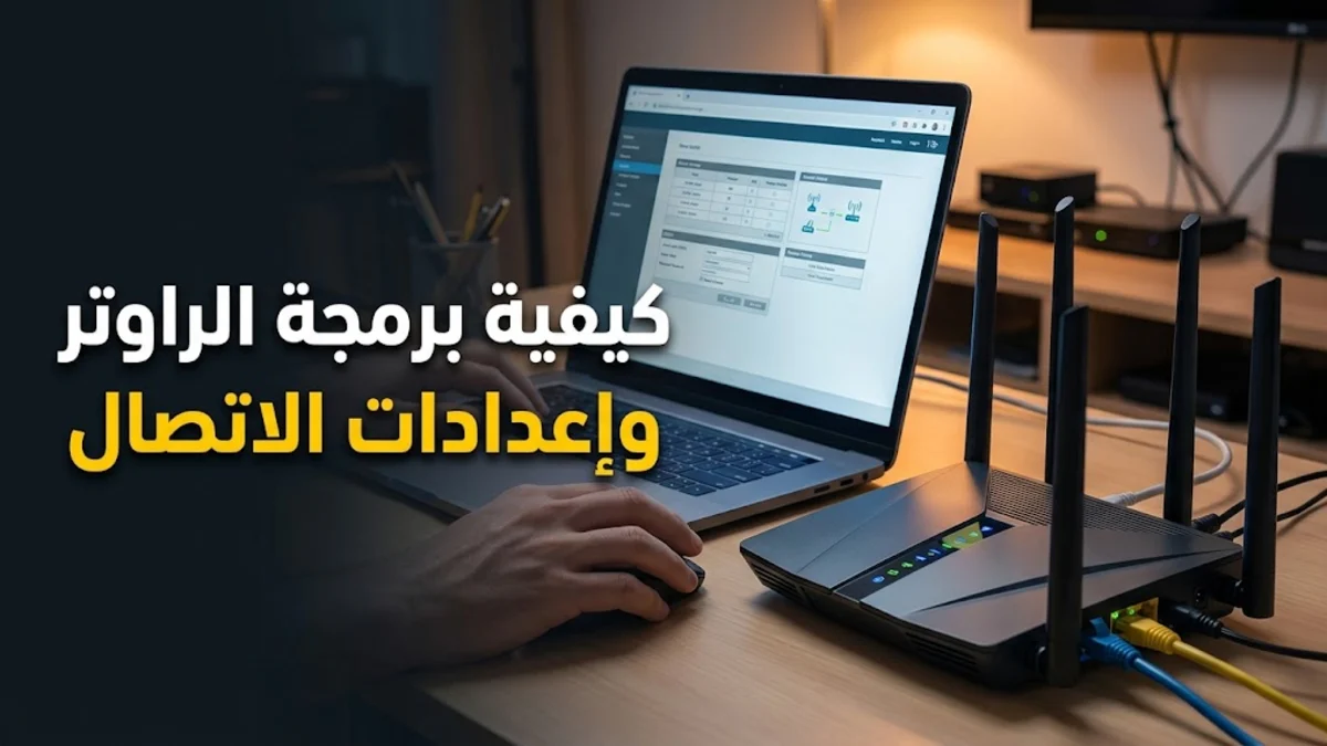 كيفية برمجة الراوتر وإعدادات الاتصال
