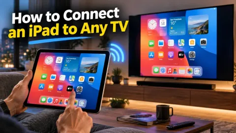 How to Connect an iPad to Any TV