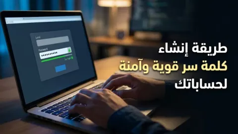 طريقة إنشاء كلمة سر قوية وآمنة للحسابات