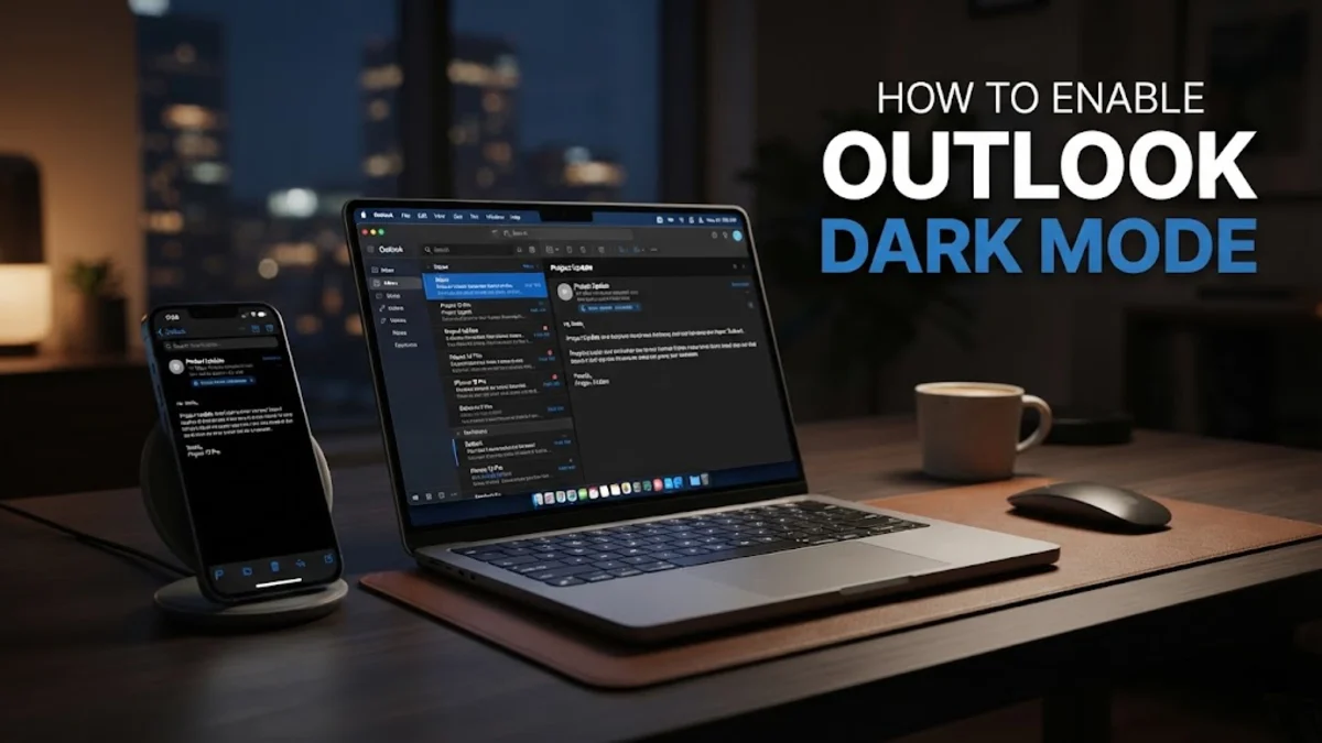 How to Enable Outlook Dark Mode