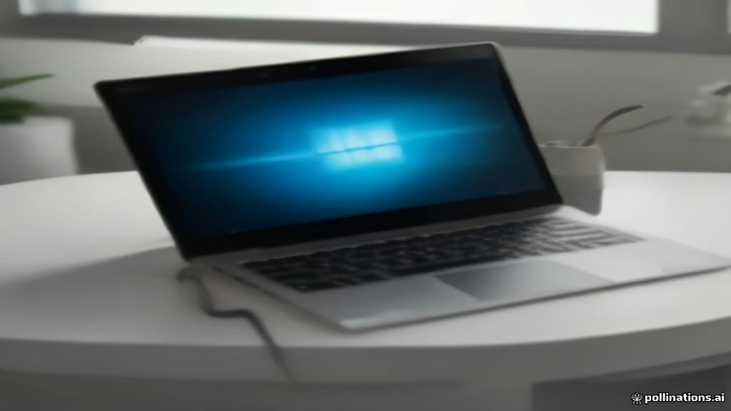شاشة لابتوب لينوفو تعرض إعدادات تفعيل الواي فاي في ويندوز