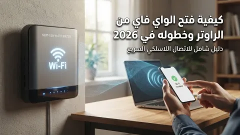 كيفية فتح الواي فاي من الراوتر وخطوات تفعيله في 2026