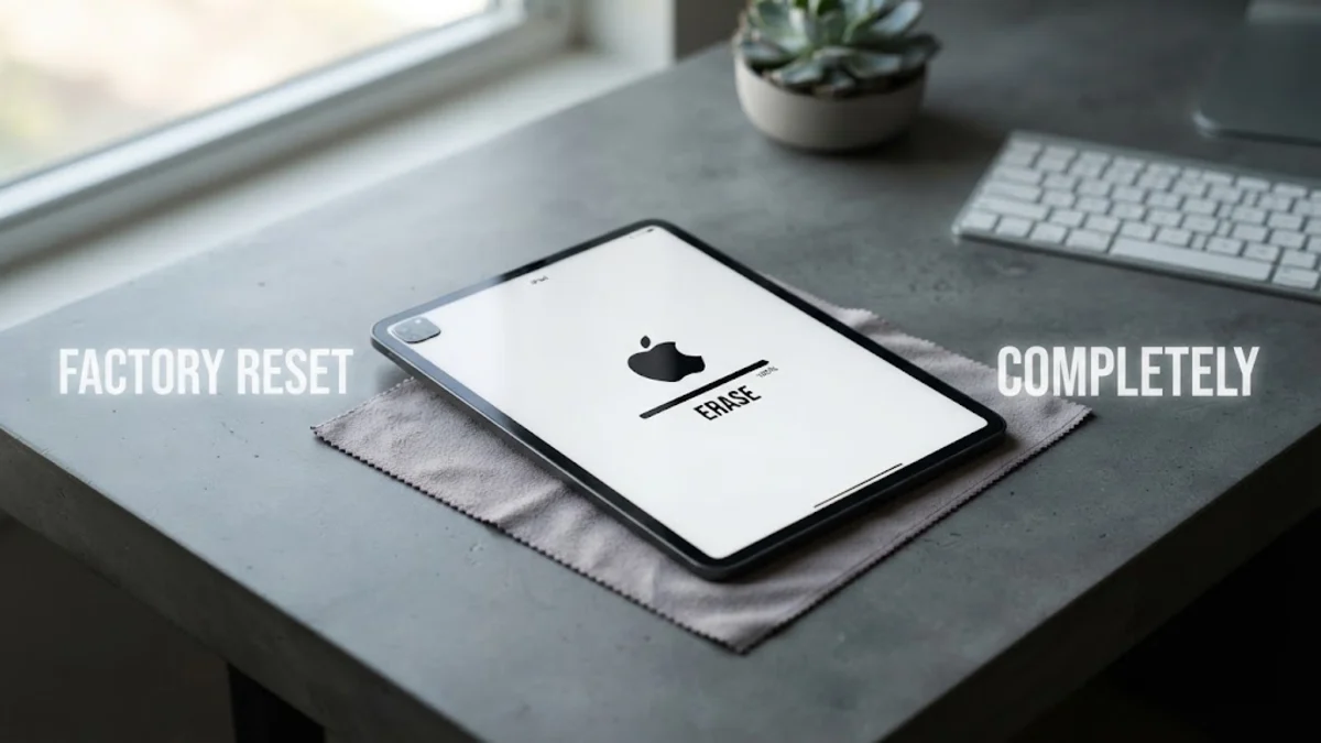 How to Factory Reset iPad Completely