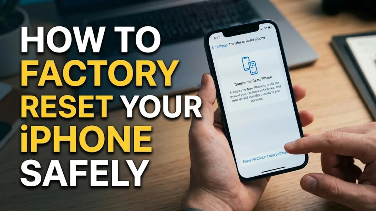 How to Factory Reset Your iPhone Safely