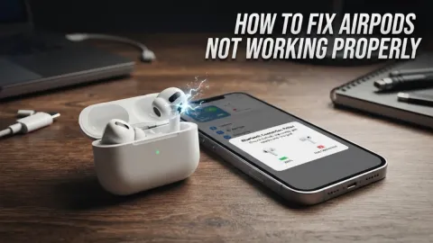 How to Fix AirPods Not Working Properly
