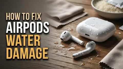 How to Fix AirPods Water Damage