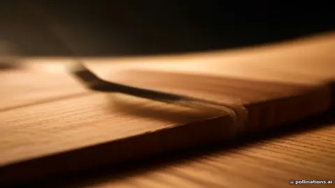 Cleaning debris out of an Android phone charging port with a wooden tool.