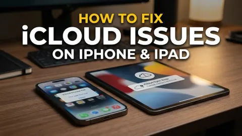 How to Fix Common iCloud Issues on iPhone and iPad