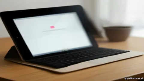 An iPad Pro showing the iPad Unavailable security lockout message on its screen.