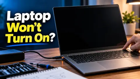How to Fix Laptop Not Turning On