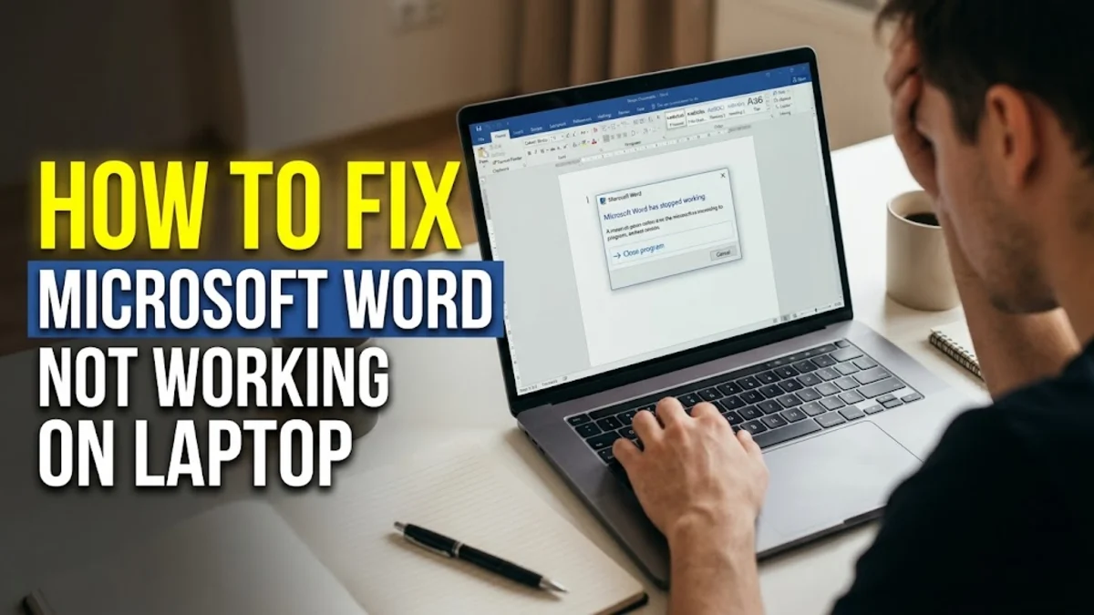 How to Fix Microsoft Word Not Working on a Laptop