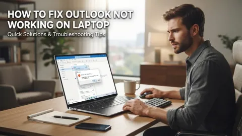How to Fix Outlook Not Working on Laptop